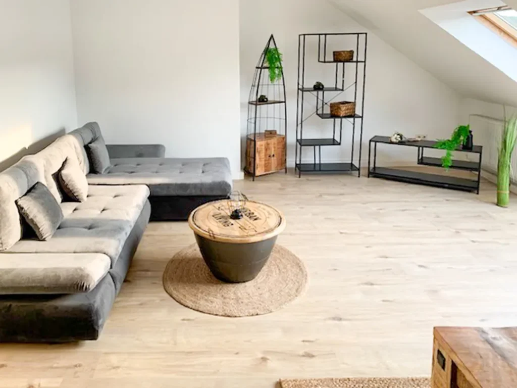 Monteurzimmer Beispiel Wohnzimmer