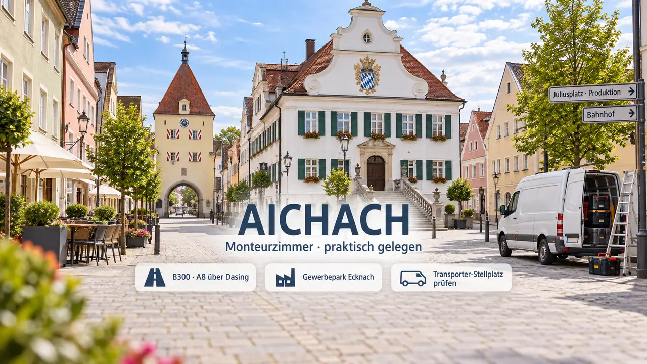Stadtansicht Aichach