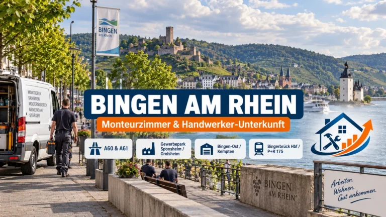 stadtansicht bingen am rhein