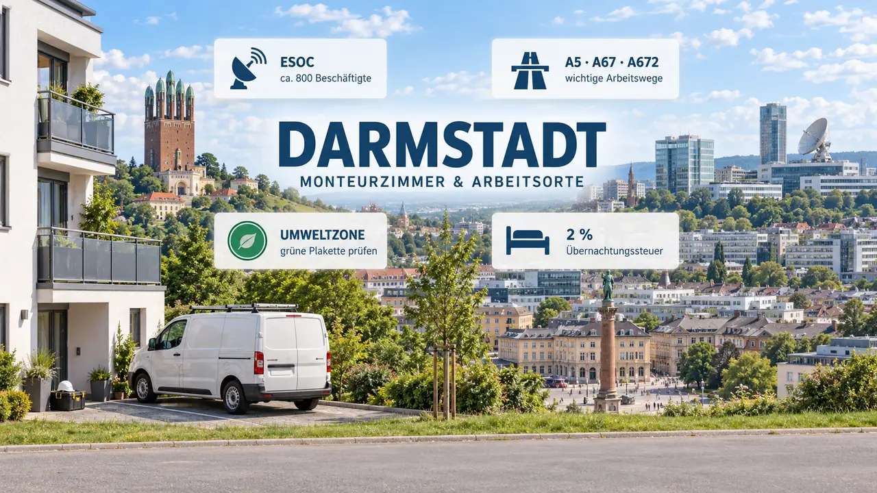 Stadtansicht Darmstadt