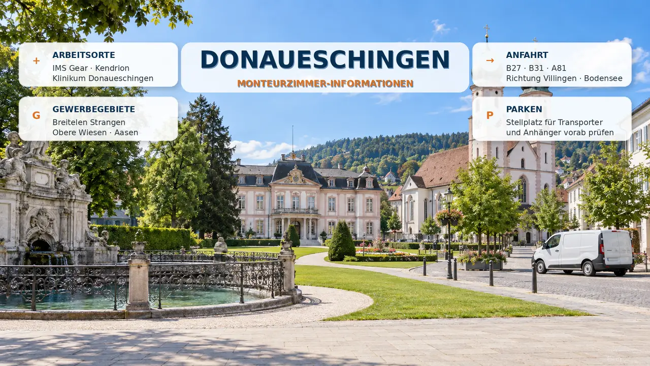 Stadtansicht Donaueschingen