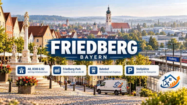 stadtansicht friedberg bayern