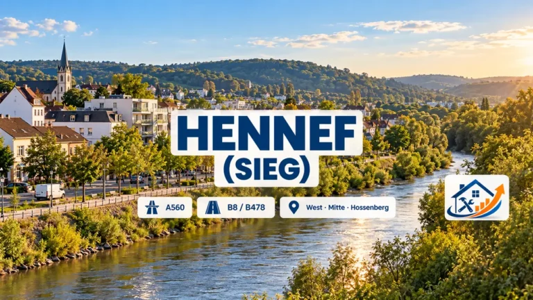 stadtansicht hennef sieg