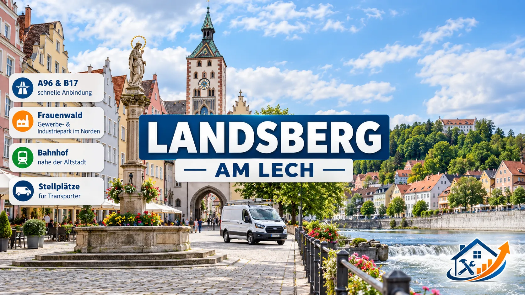 stadtansicht landsberg am lech