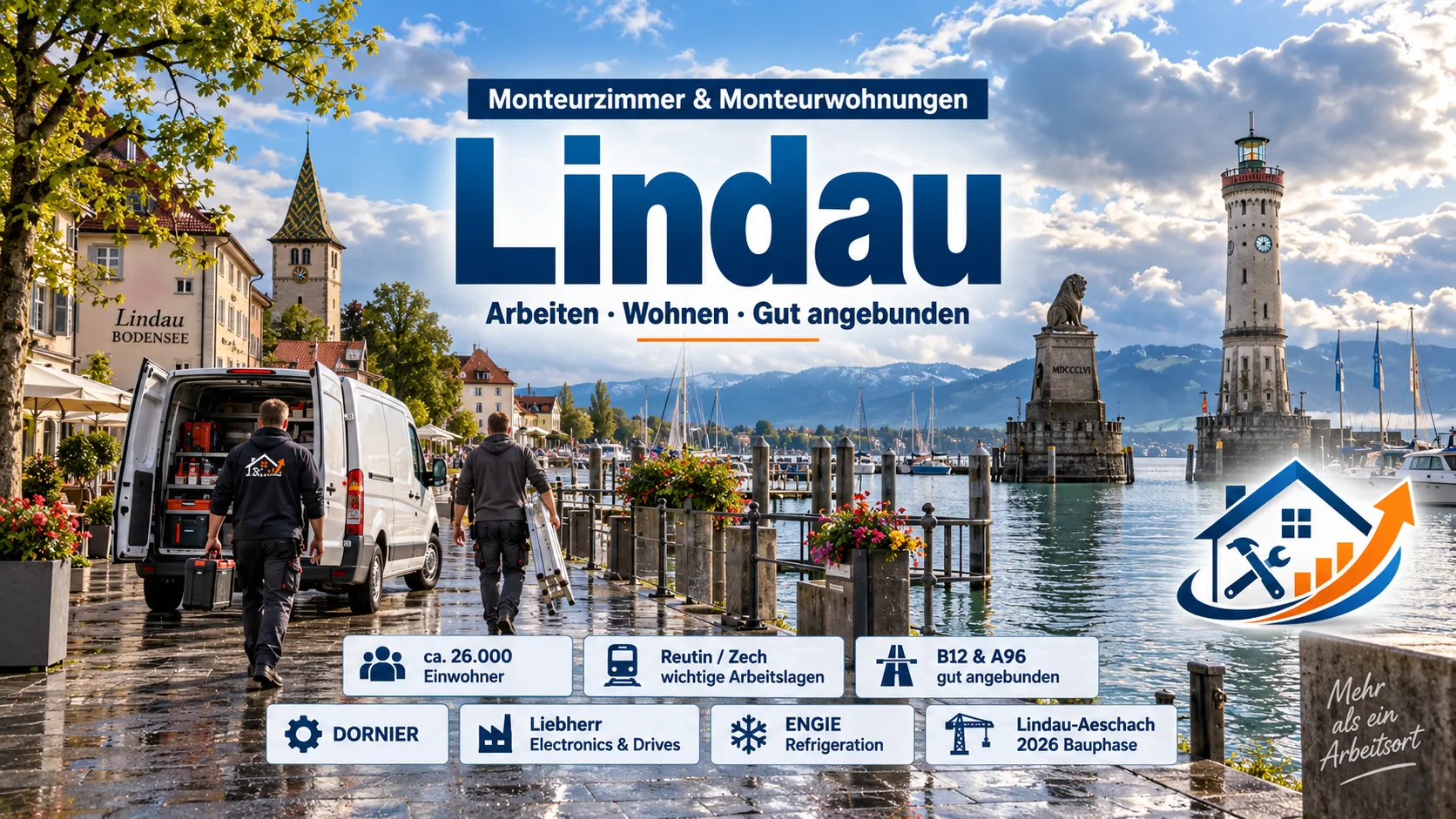stadtansicht lindau bodensee