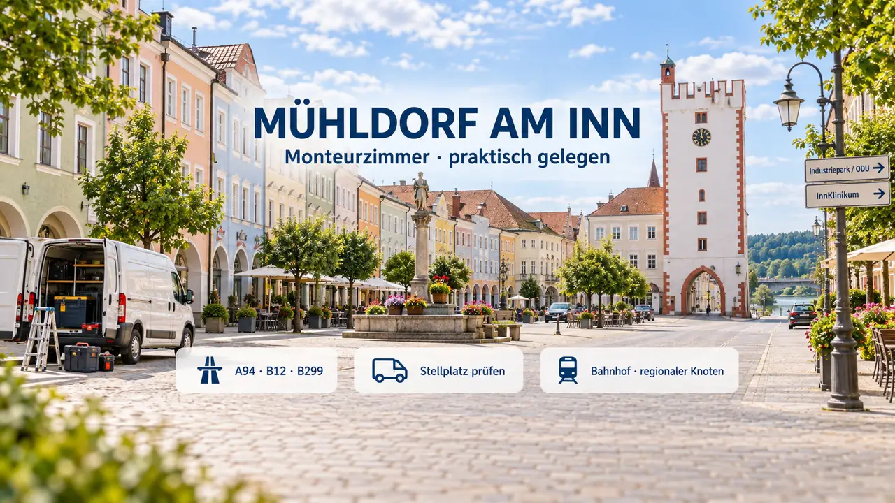 Stadtansicht Mühldorf am Inn