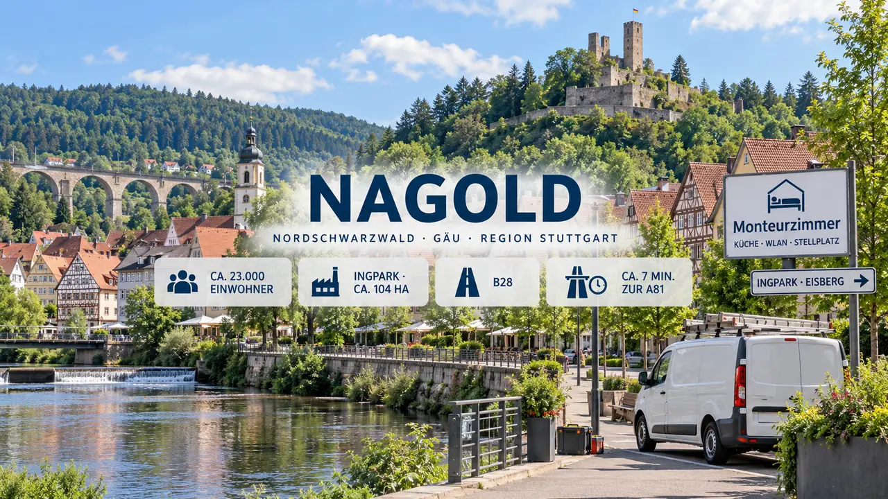 Stadtansicht Nagold
