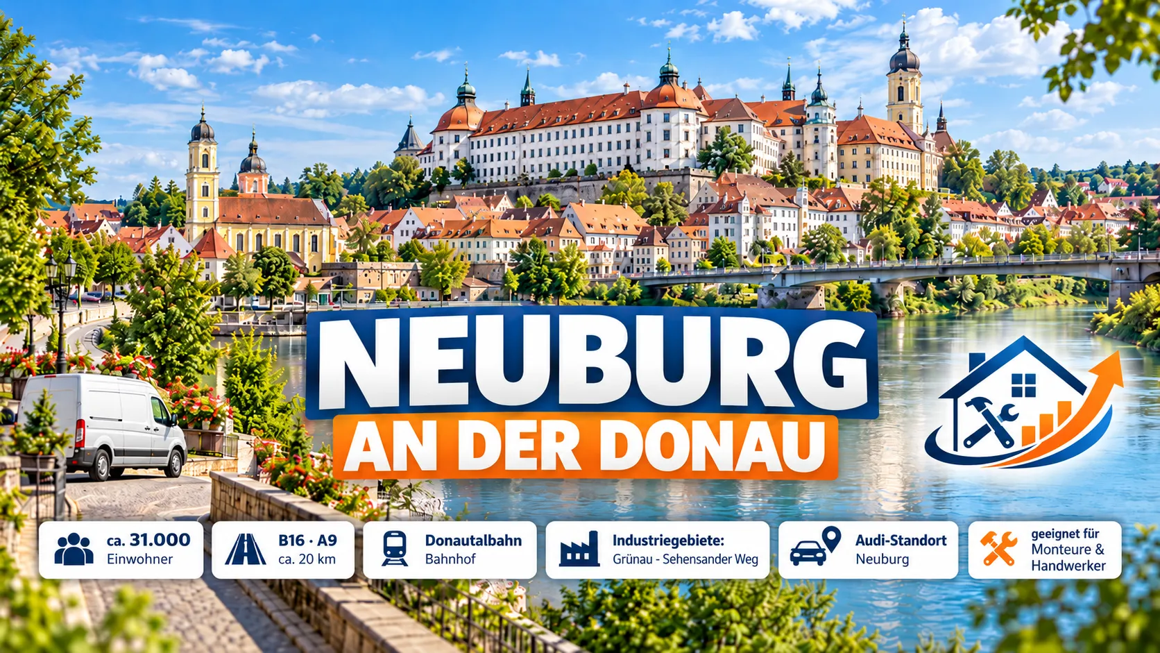 stadtansicht neuburg an der donau