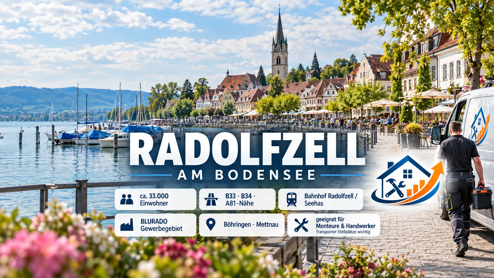 stadtansicht radolfzell am bodensee