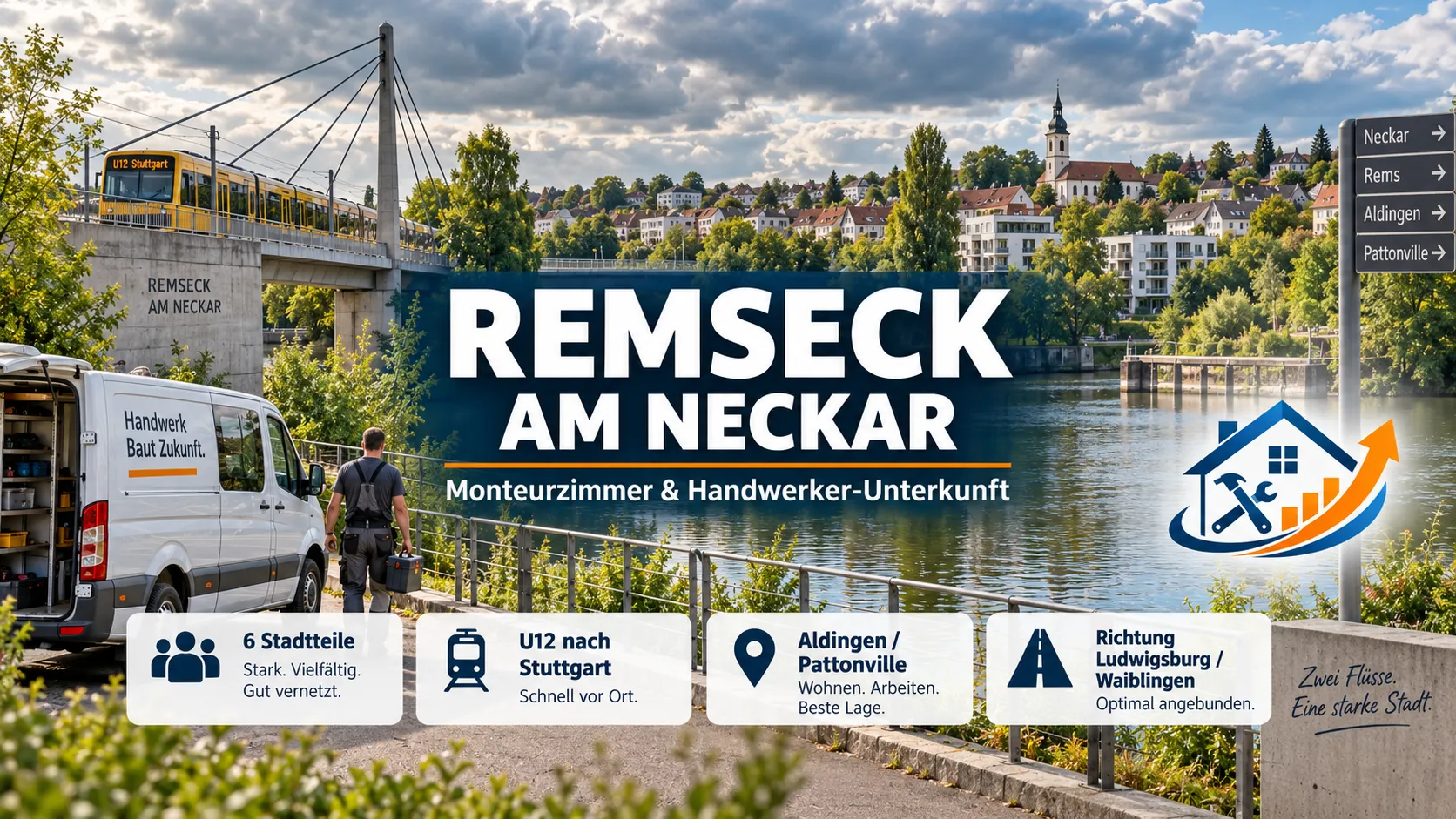 stadtansicht remseck am neckar
