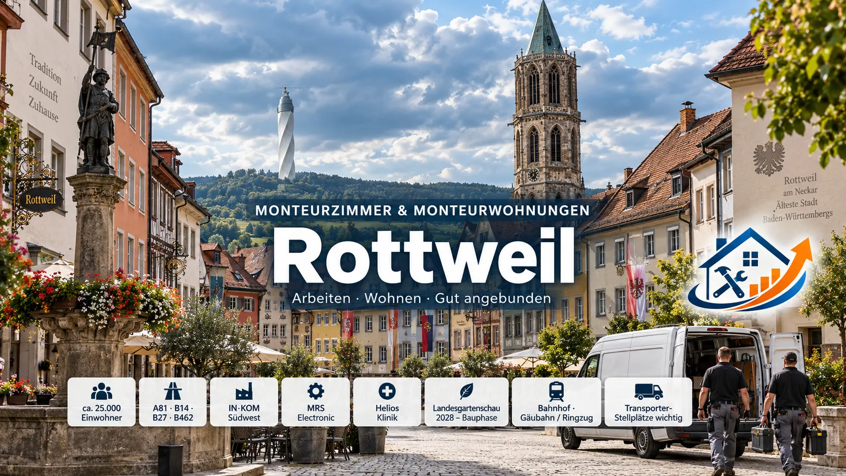 stadtansicht rottweil