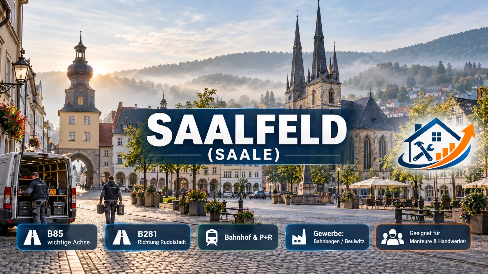 stadtansicht saalfeld saale