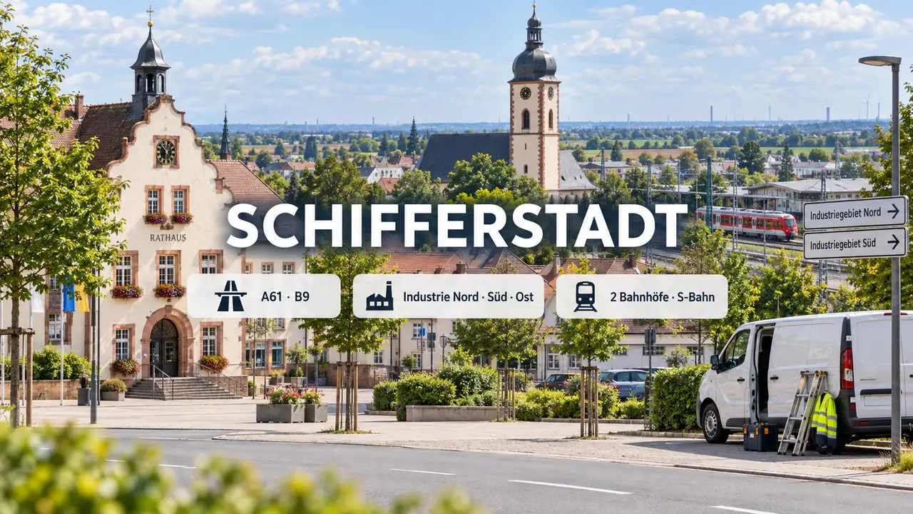 Stadtansicht Schifferstadt
