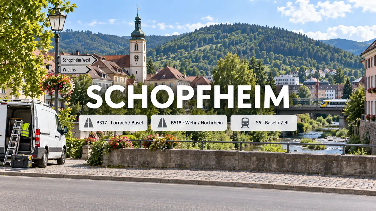 Stadtansicht Schopfheim