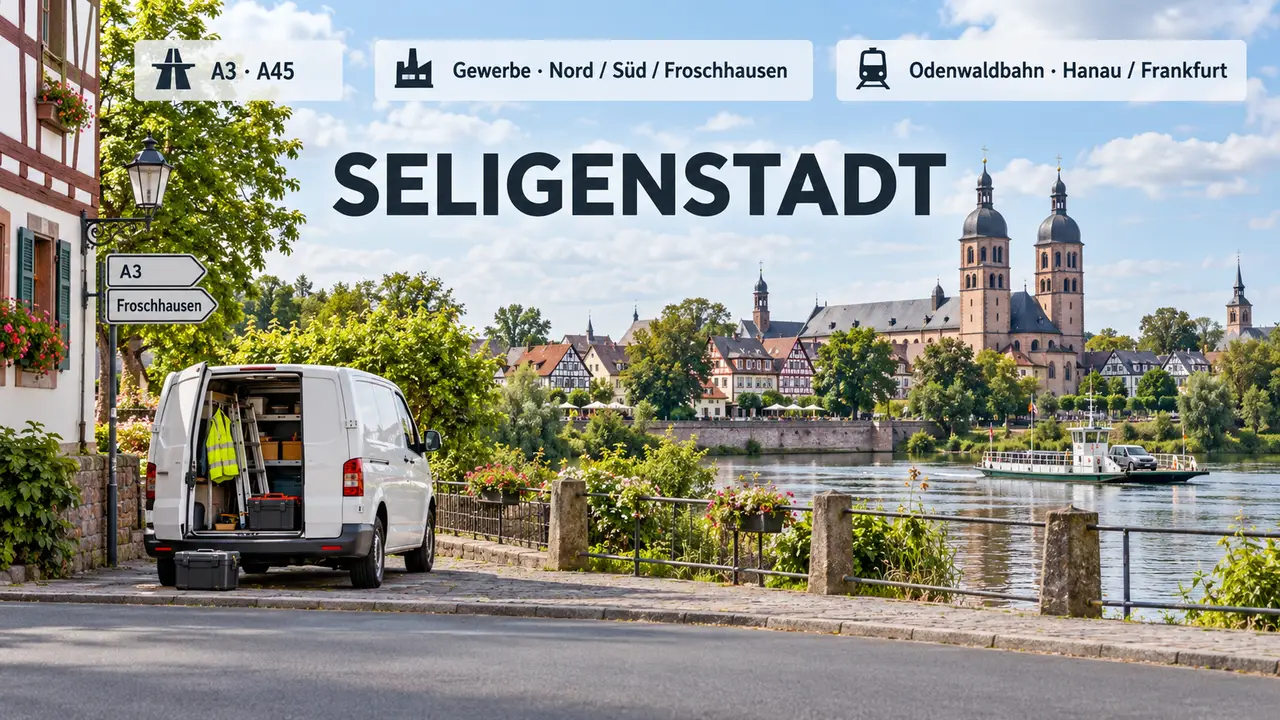 Stadtansicht Seligenstadt
