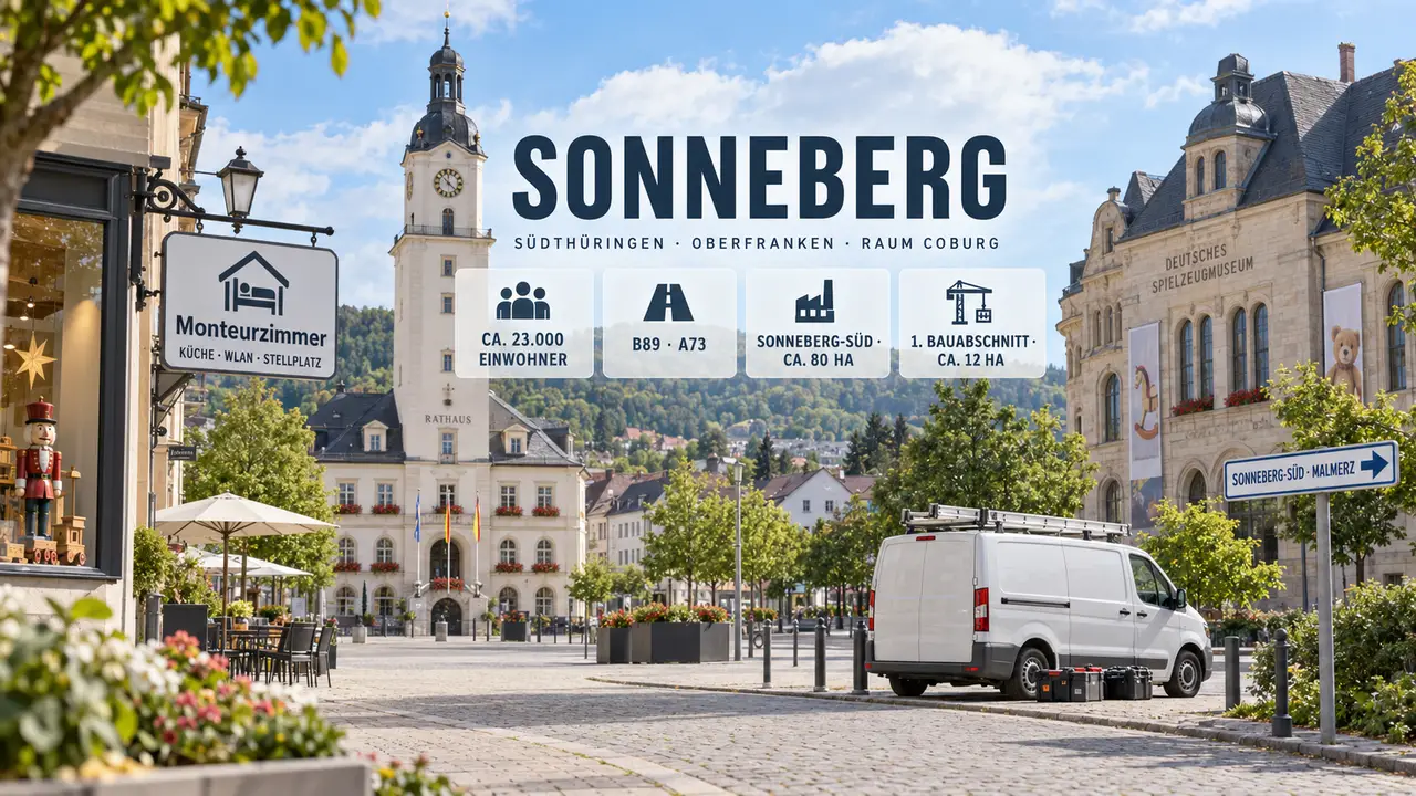 Stadtansicht Sonneberg