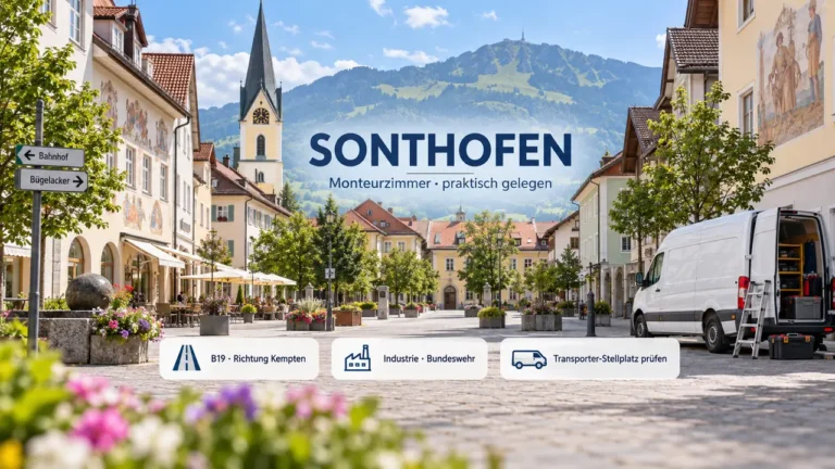 Stadtansicht Sonthofen