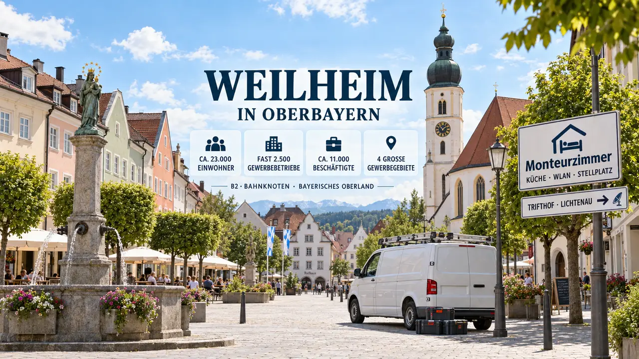 Stadtansicht Weilheim