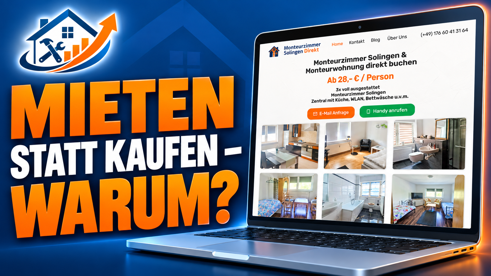 Warum wird die Monteurzimmer Homepage vermietet und nicht verkauft?