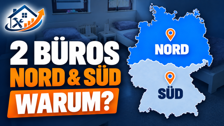 Warum hat die Monteurzimmer Agentur 2 Büros in Norddeutschland und Süddeutschland?