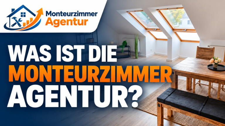Was ist die Monteurzimmer Agentur?